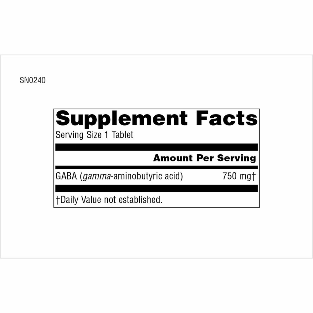 GABA 750mg