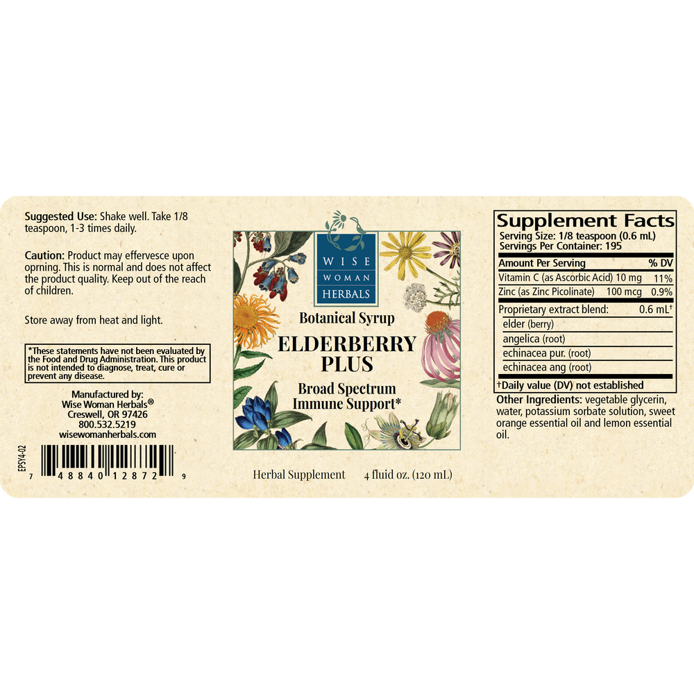 Elderberry Plus Syrup