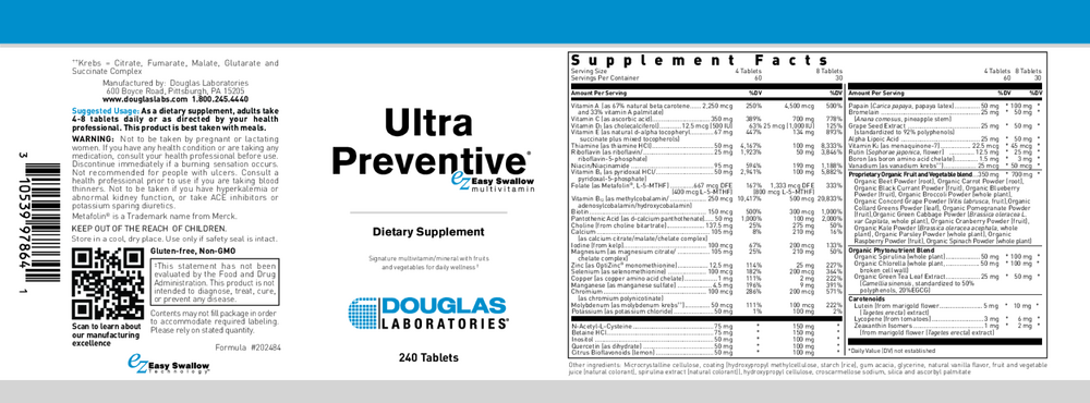 Ultra Preventive EZ Swallow