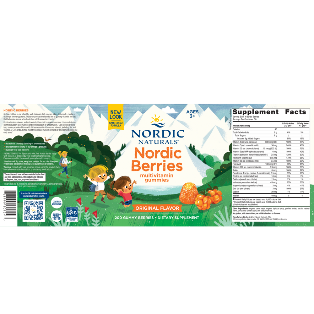 Nordic Berries Multivitamin Gummies
