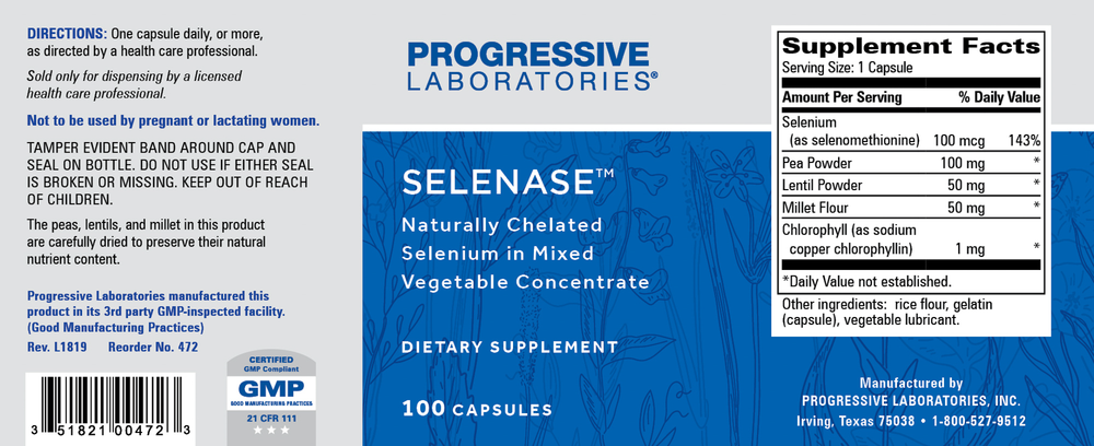Selenase 100mcg