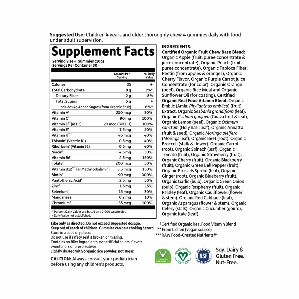 mykind Organics Kids Gummy Multi - Cherry