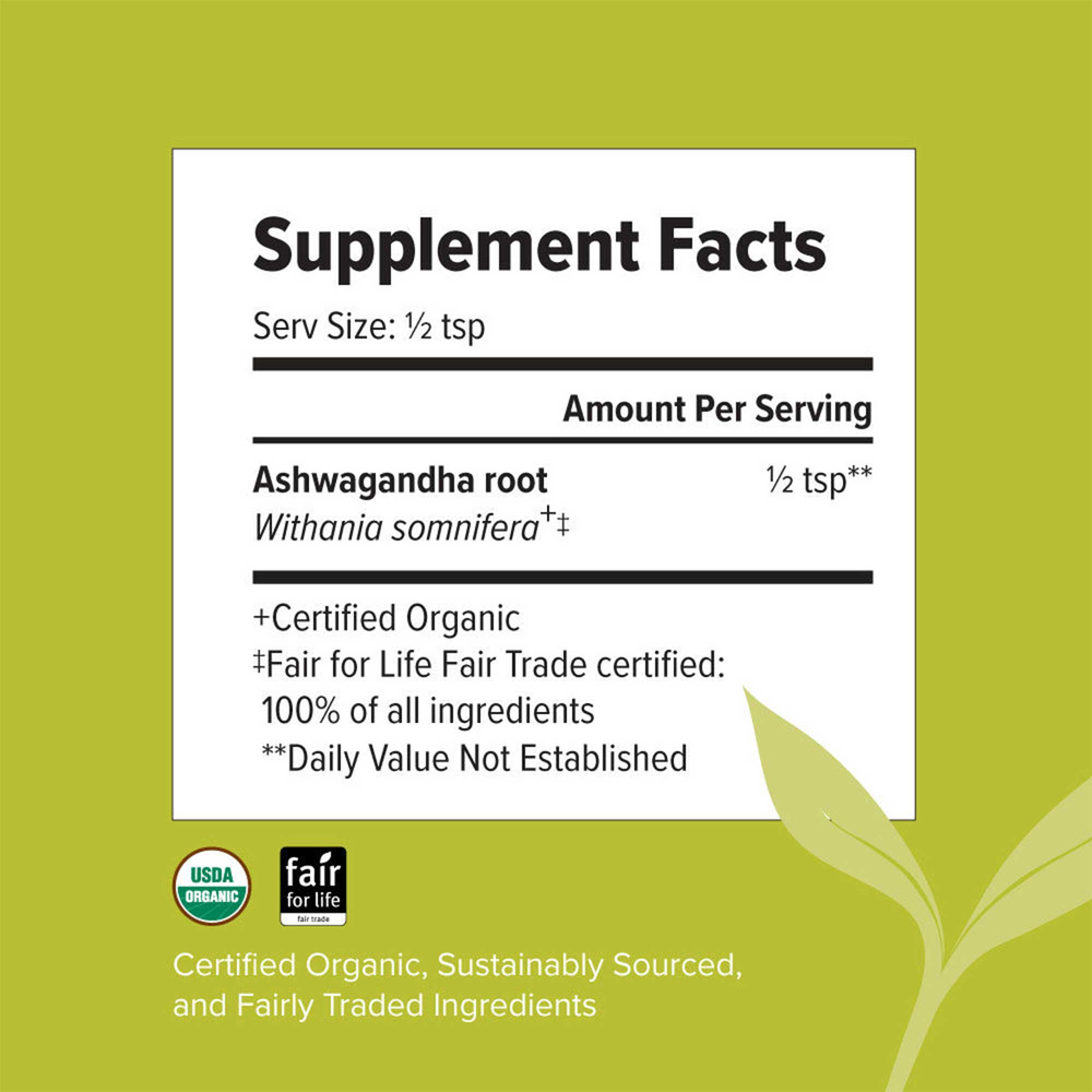 Ashwagandha Powder (Certified Organic)