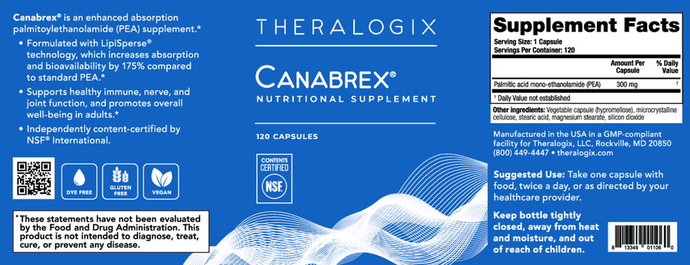 Canabrex® Endocannabinoid Supplement (60 day supply)