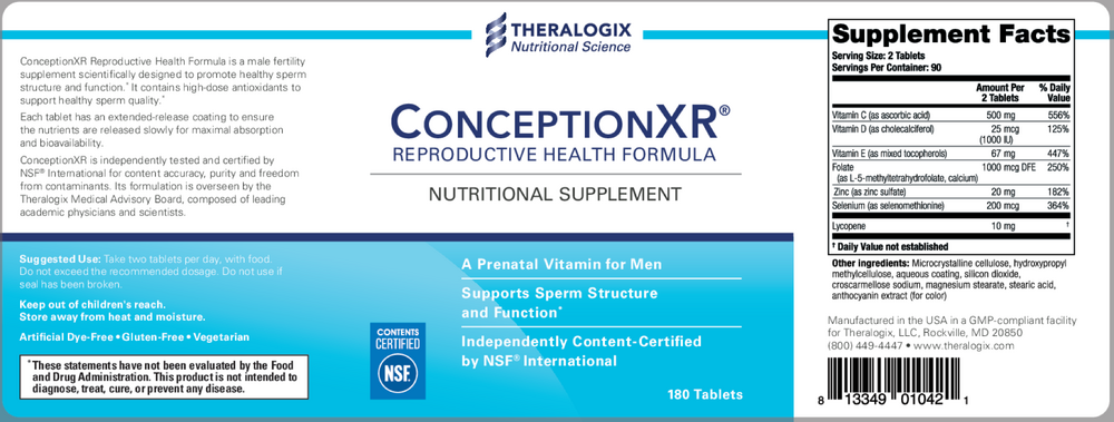 ConceptionXR® Reproductive Health Formula (90 day supply)