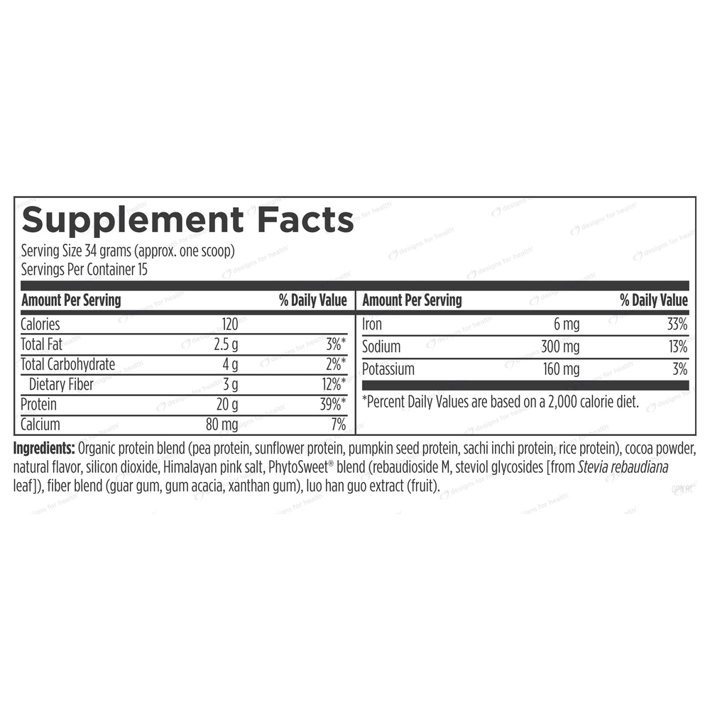 Phytotein, Chocolate