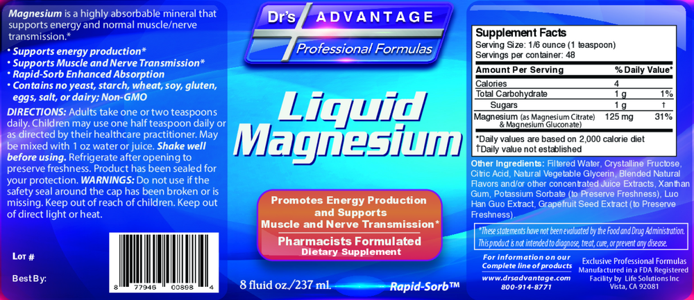Liquid Magnesium