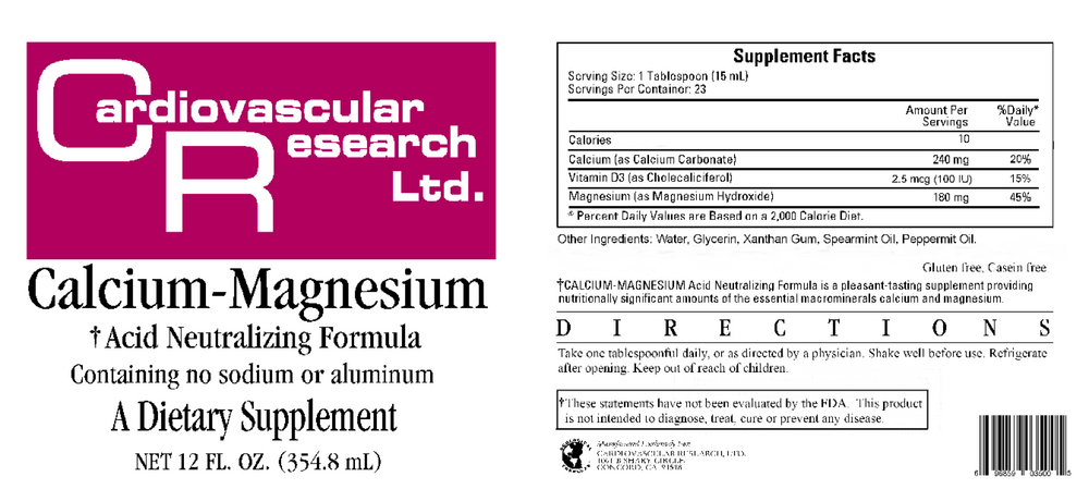 Cal/Mag (Acid Neutralizer)