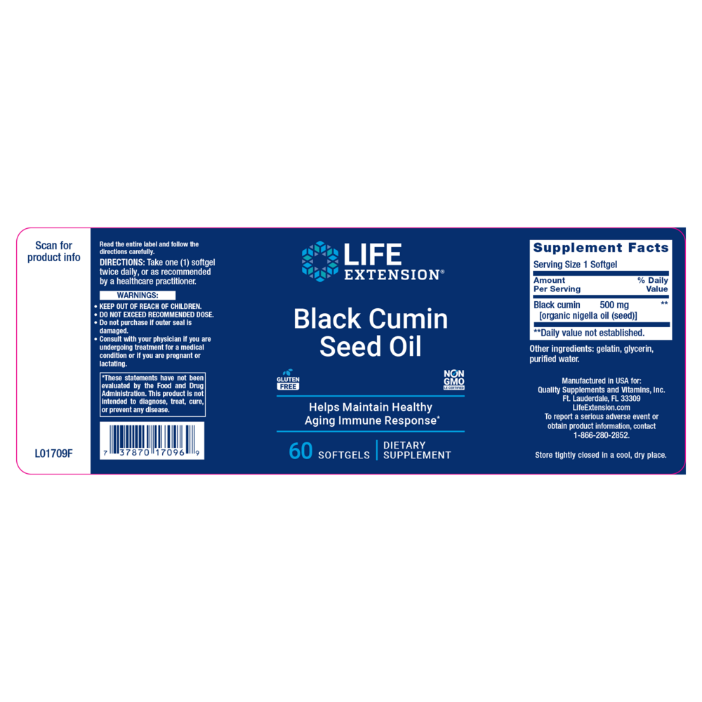 Black Cumin Seed Oil