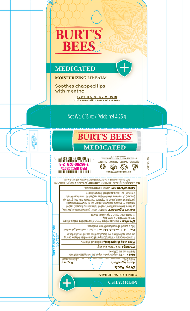 Burt's Bees Lip Balm Medicated
