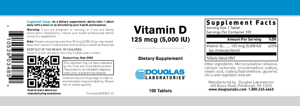 Vitamin D 5,000 i.u.