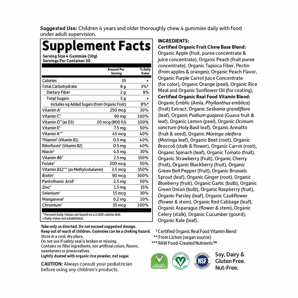 mykind Organics Kids Gummy Multi - Fruit