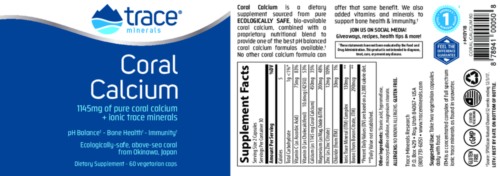 Coral Calcium w/ ConcenTrace