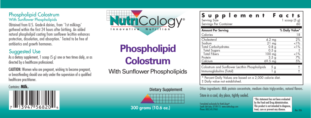 Phospholipid Colostrum