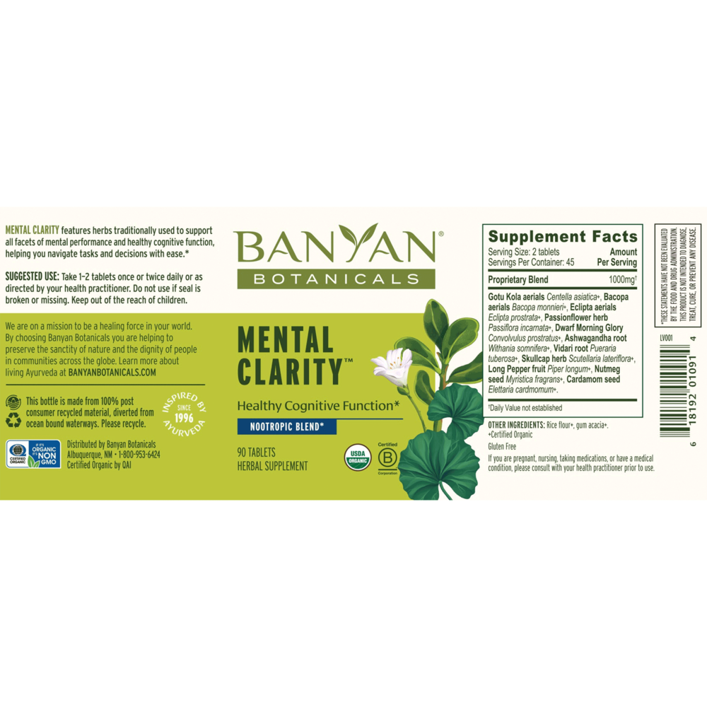 Mental Clarity Tablets