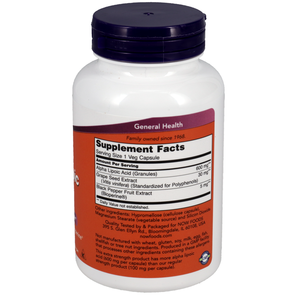 Alpha Lipoic Acid 600mg