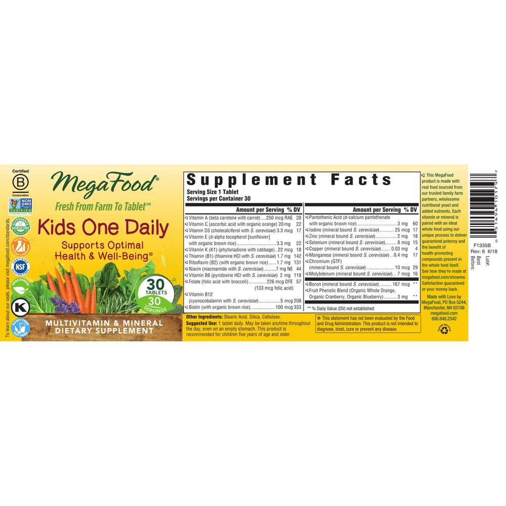 Kids One Daily Multivitamin