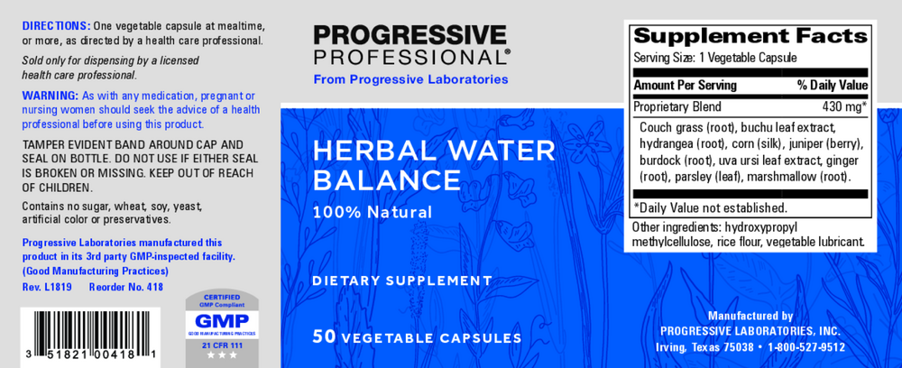 Herbal Water Balance