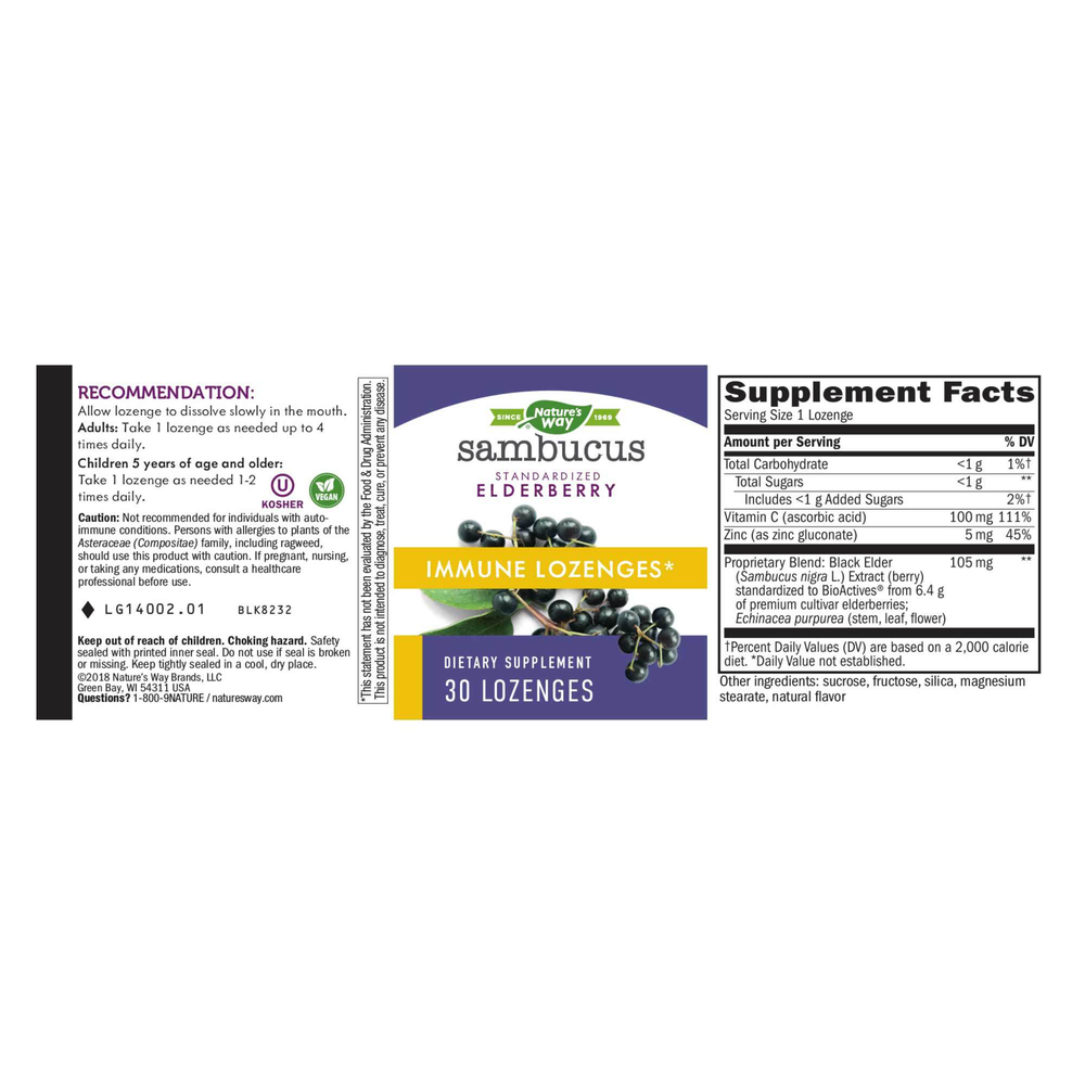 Sambucus Immune Lozenge