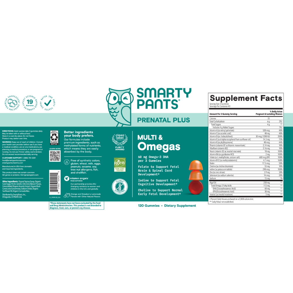 Prenatal Plus Multi & Omegas