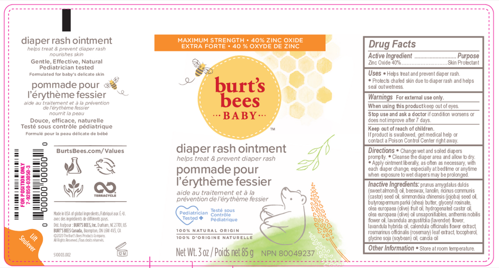 Burt's Bees Baby Diaper Ointment