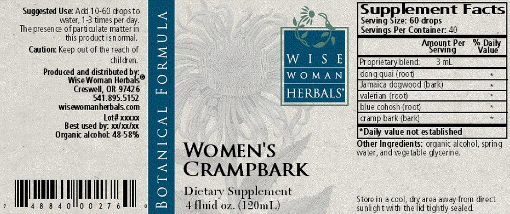 Womens Crampbark Compound