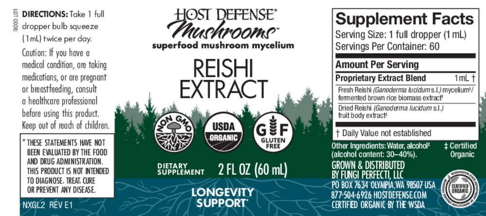 Reishi Extract- Longevity Support