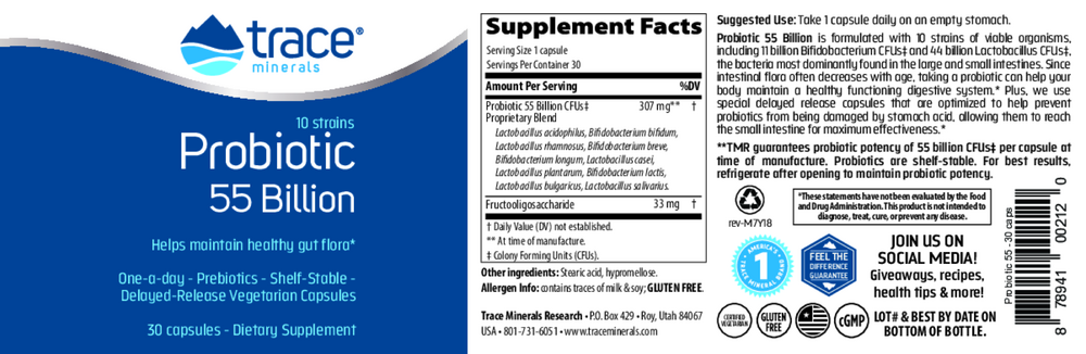 Probiotic 55 Billion