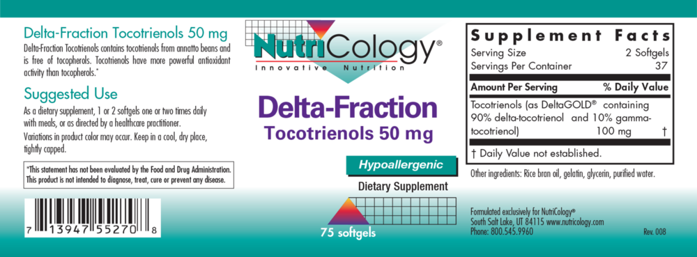 Delta-Fraction Tocotrienols