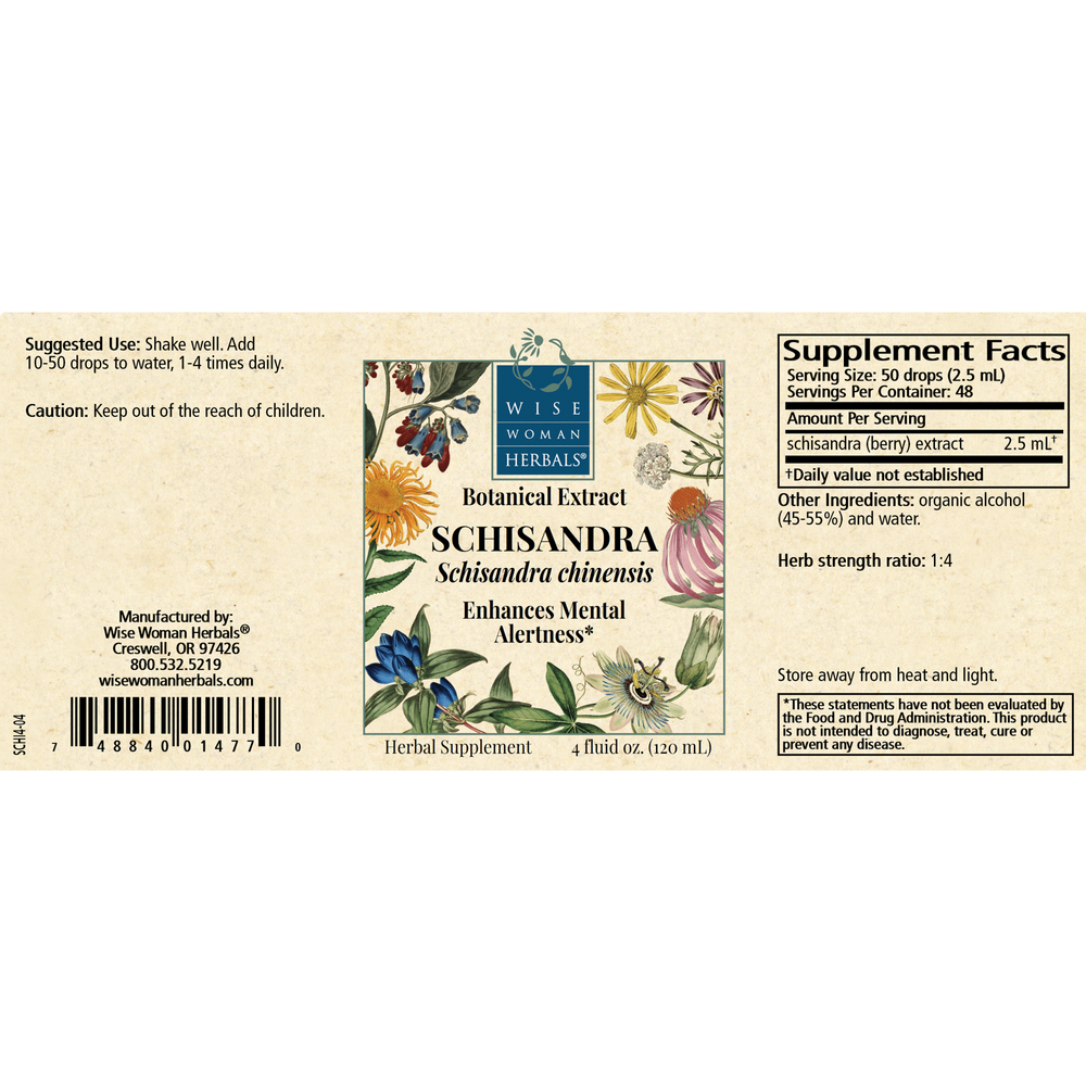 Schisandra chinensis - wu wei zi