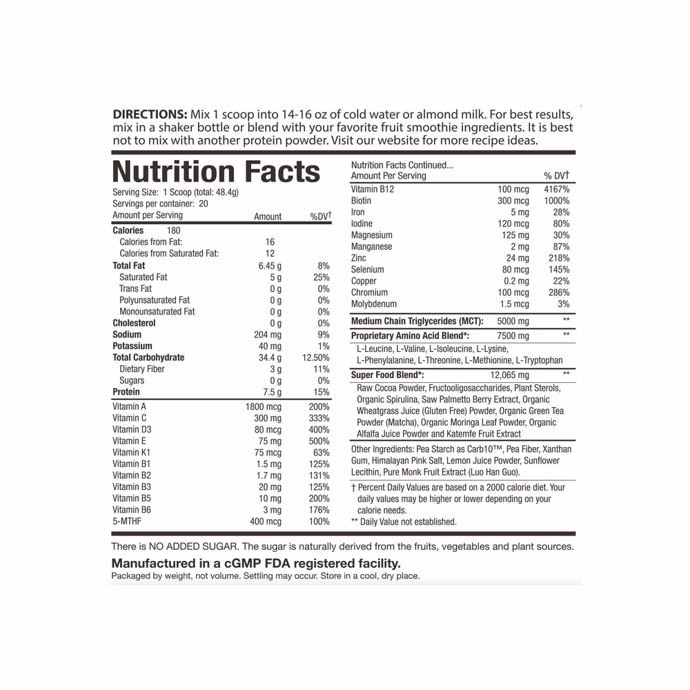 PerfectAmino® Power Meal, Chocolate