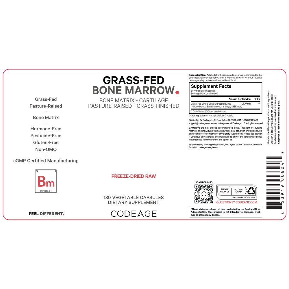 Grass-Fed Bone Marrow