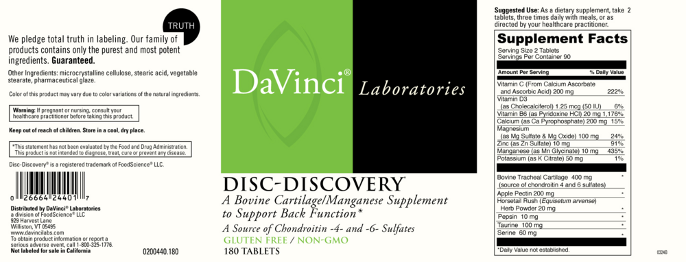 Disc Discovery