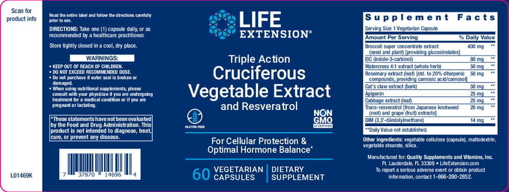 Triple Action Cruciferous Vegetable Extract