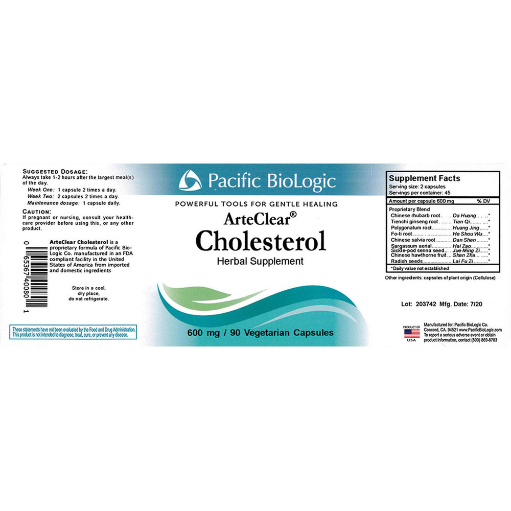 ArteClear: Cholesterol
