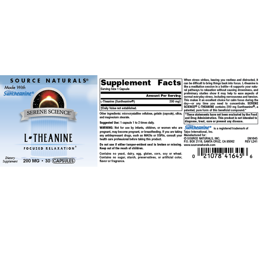 L-Theanine 200mg