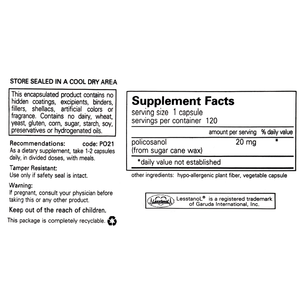 Policosanol 20mg