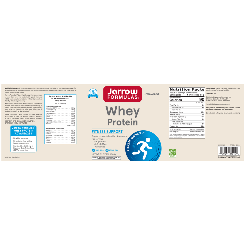 Whey Protein Unflavored