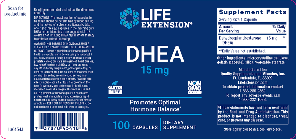 DHEA 15mg