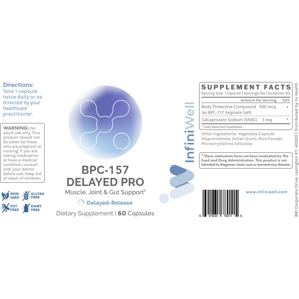 BPC-157 Delayed Pro - 500mcg