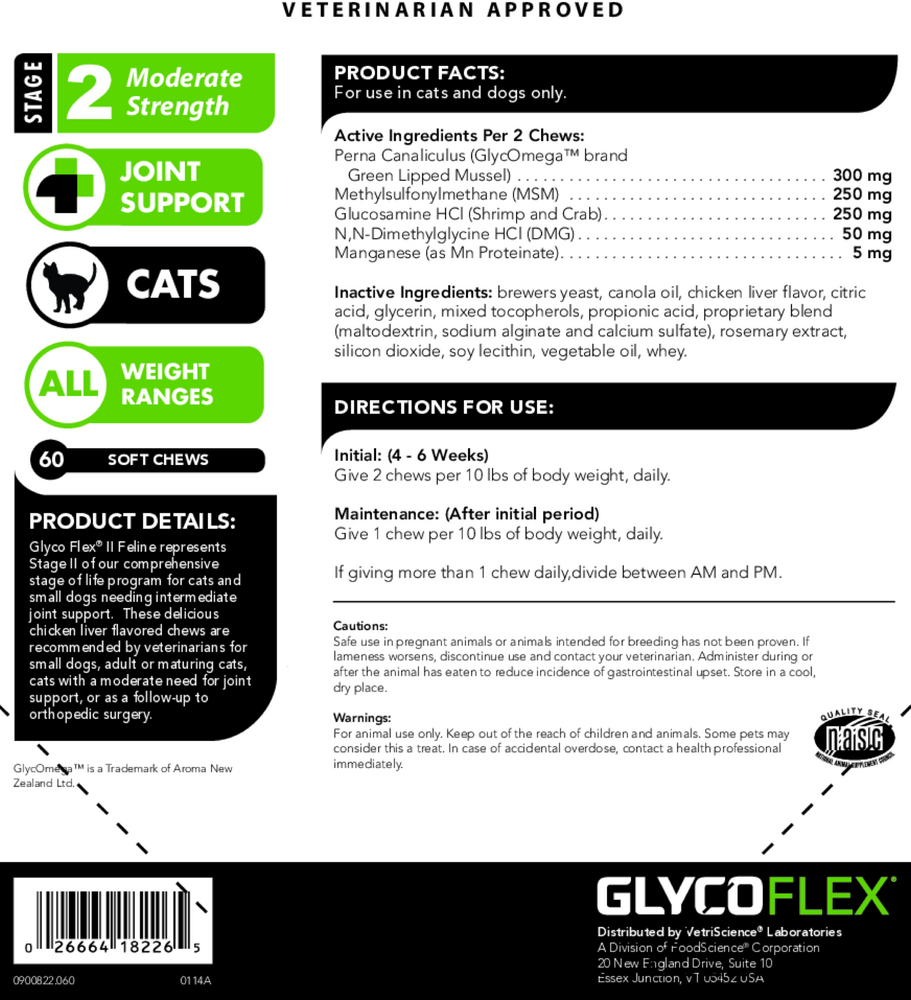 Glyco-Flex II Feline Bite-Sized Chews