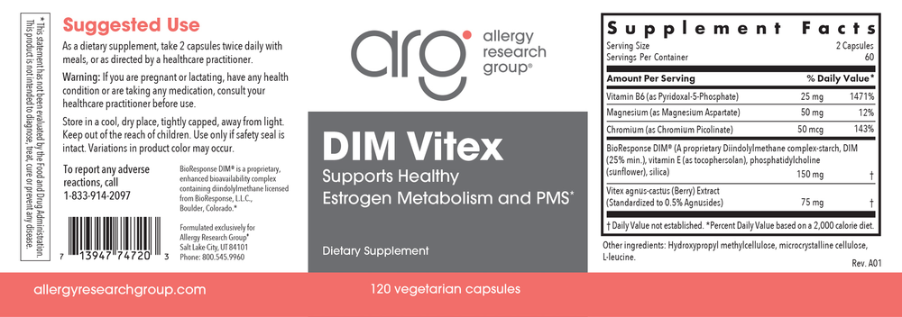 DIM Vitex Hormone Detox