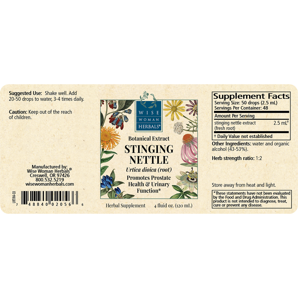 Urtica dioica (root) - stinging nettle (root)
