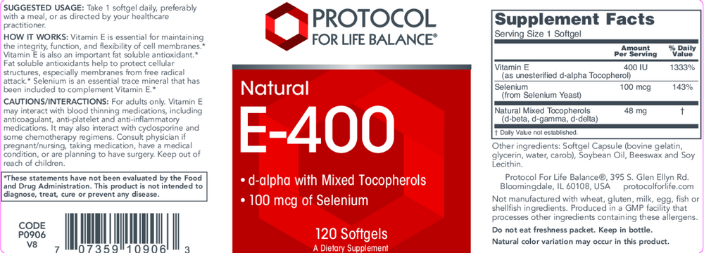 E-400 MT + Selenium