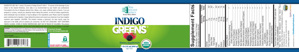 Indigo Greens Powder (California Only)