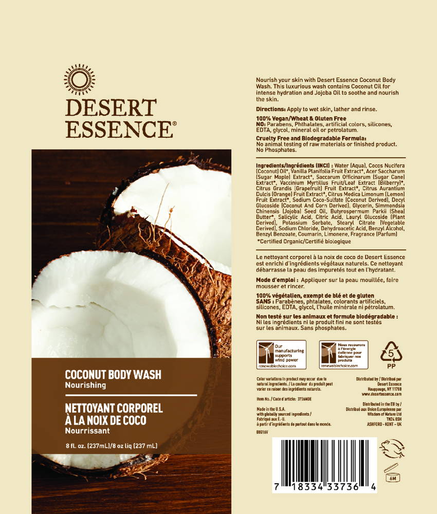 Coconut Body Wash
