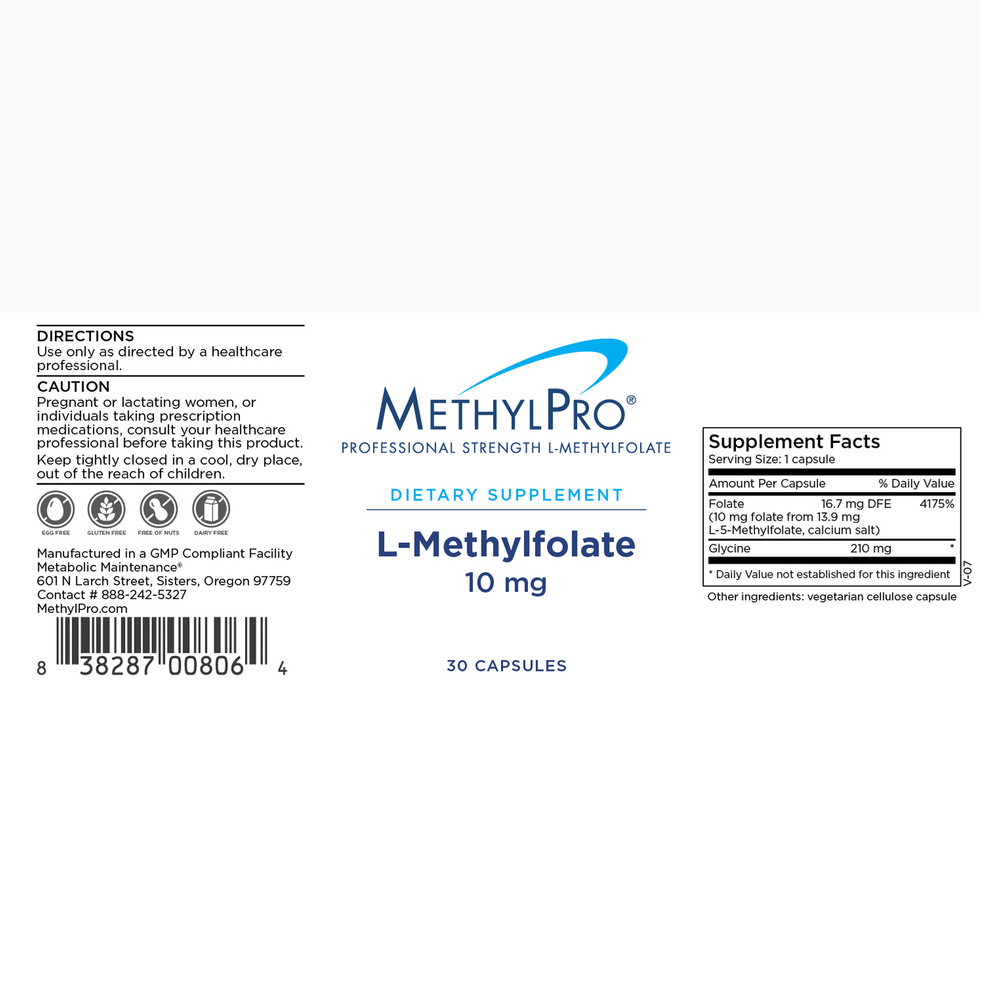L-Methylfolate 10 mg