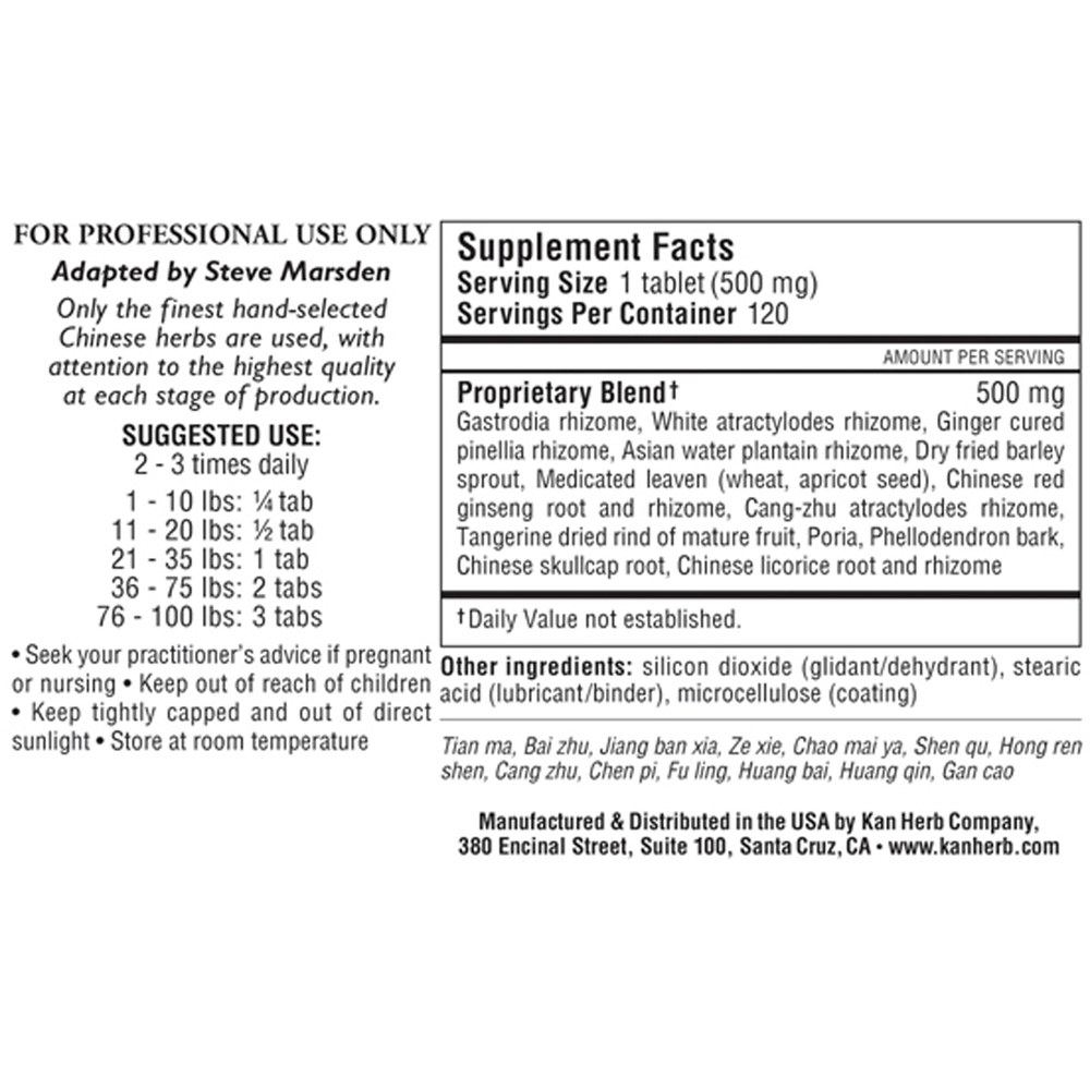 Subdue Internal Wind