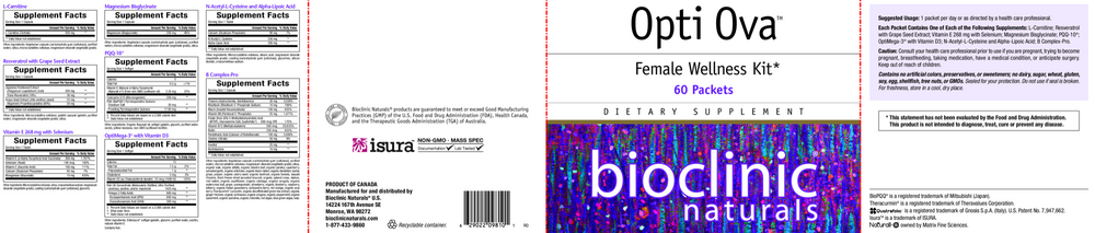 Opti Ova Female Wellness Kit