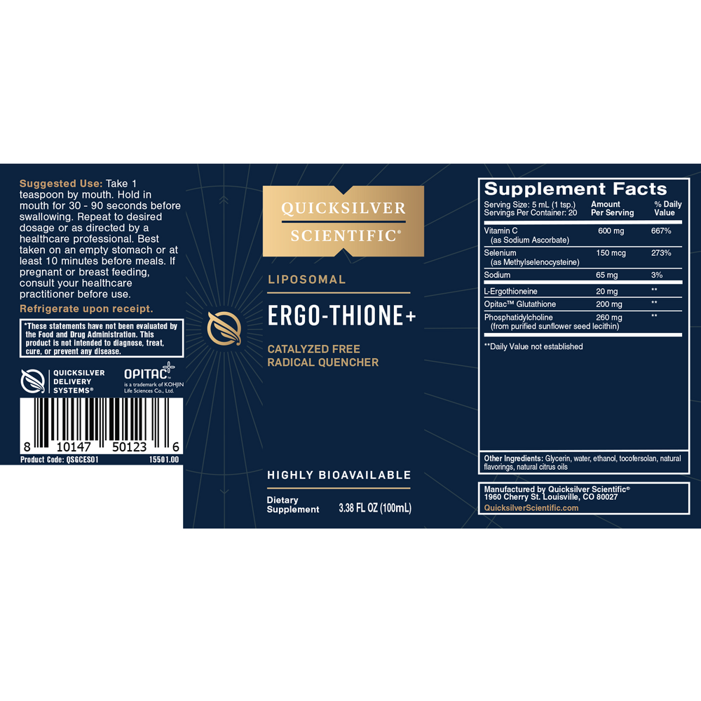 Liposomal Ergo-Thione+